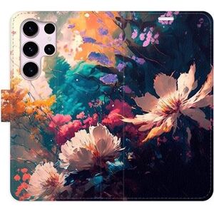 iSaprio flip pouzdro Spring Flowers pro Samsung Galaxy S23 Ultra