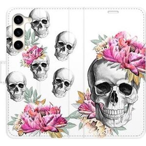 iSaprio flip puzdro Crazy Skull pre Samsung Galaxy S23+ 5G