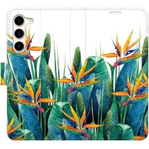 iSaprio flip puzdro Exotic Flowers 02 pre Samsung Galaxy S23+ 5G