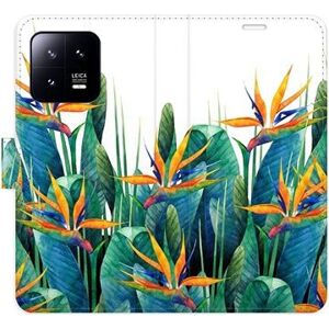 iSaprio flip pouzdro Exotic Flowers 02 pro Xiaomi 13