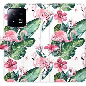 iSaprio flip puzdro Flamingos Pattern na Xiaomi 13