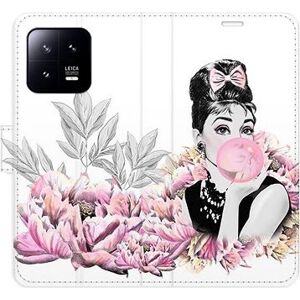 iSaprio flip puzdro Girl with bubble pre Xiaomi 13