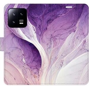 iSaprio flip puzdro Purple Paint pre Xiaomi 13