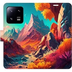 iSaprio flip puzdro Colorful Mountains pre Xiaomi 13 Pro