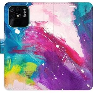 iSaprio flip pouzdro Abstract Paint 05 pro Xiaomi Redmi 10C
