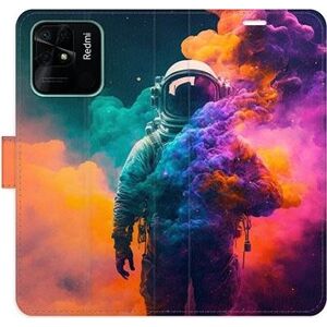 iSaprio flip pouzdro Astronaut in Colours 02 pro Xiaomi Redmi 10C