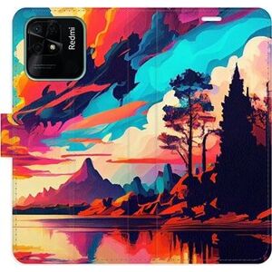 iSaprio flip pouzdro Colorful Mountains 02 pro Xiaomi Redmi 10C