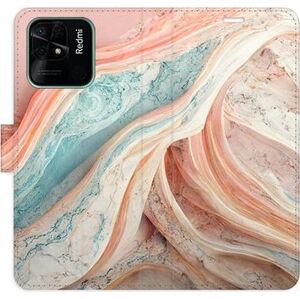 iSaprio flip pouzdro Colour Marble pro Xiaomi Redmi 10C
