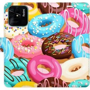 iSaprio flip pouzdro Donuts Pattern 02 pro Xiaomi Redmi 10C