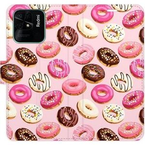 iSaprio flip puzdro Donuts Pattern 03 na Xiaomi Redmi 10C