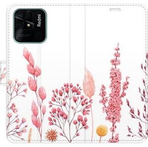 iSaprio flip pouzdro Pink Flowers 03 pro Xiaomi Redmi 10C