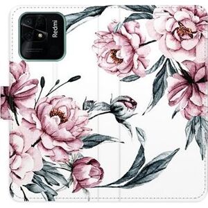 iSaprio flip puzdro Pink Flowers pre Xiaomi Redmi 10C