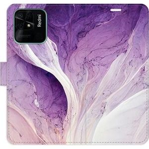 iSaprio flip pouzdro Purple Paint pro Xiaomi Redmi 10C