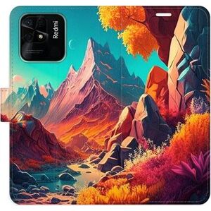 iSaprio flip puzdro Colorful Mountains na Xiaomi Redmi 10C