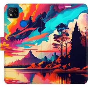 iSaprio flip puzdro Colorful Mountains 02 na Xiaomi Redmi 9C