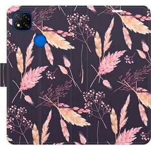 iSaprio flip pouzdro Ornamental Flowers 02 pro Xiaomi Redmi 9C