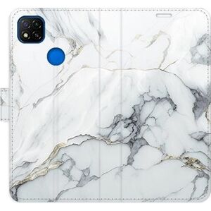 iSaprio flip pouzdro SilverMarble 15 pro Xiaomi Redmi 9C