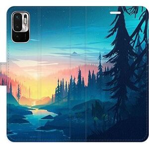 iSaprio flip puzdro Magical Landscape na Xiaomi Redmi Note 10 5G