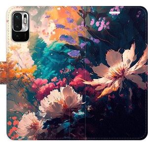 iSaprio flip pouzdro Spring Flowers pro Xiaomi Redmi Note 10 5G