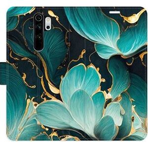 iSaprio flip puzdro Blue Flowers 02 na Xiaomi Redmi Note 8 Pro