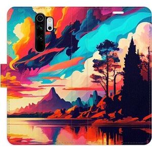 iSaprio flip puzdro Colorful Mountains 02 pre Xiaomi Redmi Note 8 Pro