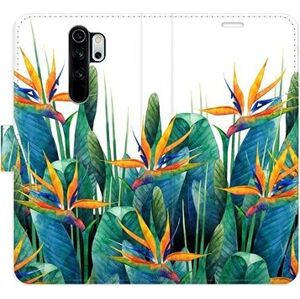 iSaprio flip puzdro Exotic Flowers 02 na Xiaomi Redmi Note 8 Pro