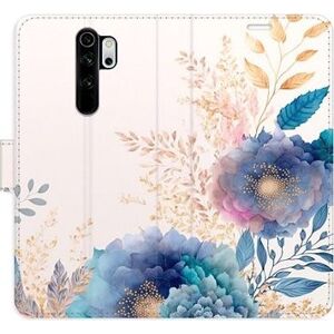 iSaprio flip puzdro Ornamental Flowers 03 na Xiaomi Redmi Note 8 Pro