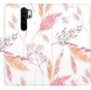 iSaprio flip pouzdro Ornamental Flowers pro Xiaomi Redmi Note 8 Pro