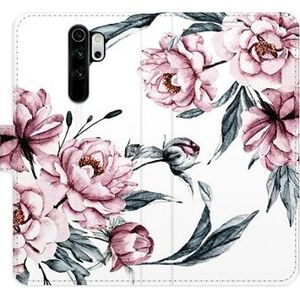 iSaprio flip puzdro Pink Flowers pre Xiaomi Redmi Note 8 Pro