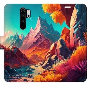 iSaprio flip puzdro Colorful Mountains na Xiaomi Redmi Note 8 Pro