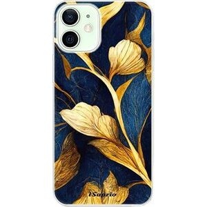 iSaprio Gold Leaves na iPhone 12 mini