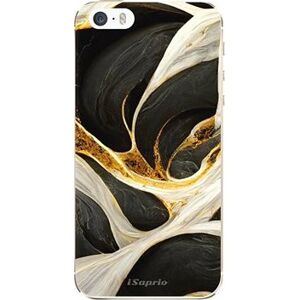 iSaprio Black and Gold pre iPhone 5/5S/SE