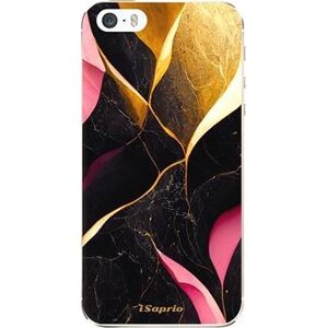 iSaprio Gold Pink Marble na iPhone 5/5S/SE