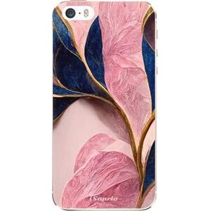 iSaprio Pink Blue Leaves pro iPhone 5/5S/SE