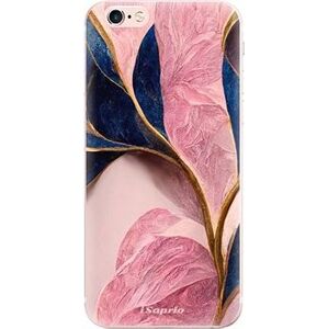 iSaprio Pink Blue Leaves na iPhone 6 Plus