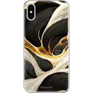 iSaprio Black and Gold na iPhone X