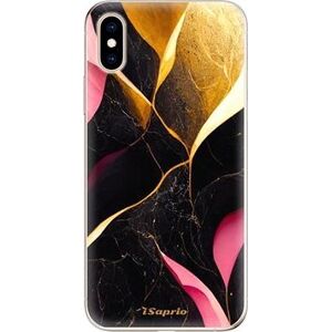 iSaprio Gold Pink Marble na iPhone XS