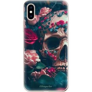 iSaprio Skull in Roses pre iPhone XS