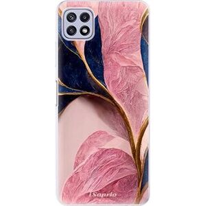 iSaprio Pink Blue Leaves pre Samsung Galaxy A22 5G