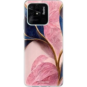 iSaprio Pink Blue Leaves pre Xiaomi Redmi 10C