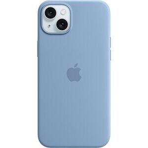 Apple iPhone 15 Plus Silikónový kryt s MagSafe ľadovo modrý