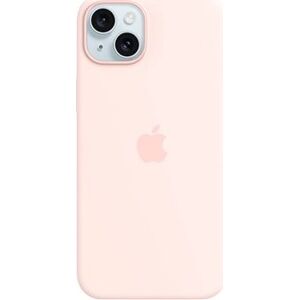 Apple iPhone 15 Plus Silikónový kryt s MagSafe svetlo ružový