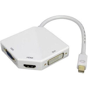 PremiumCord mini DisplayPort -> HDMI + DVI + VGA 1080p