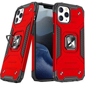 Ring Armor plastový kryt na iPhone 13 mini, červený