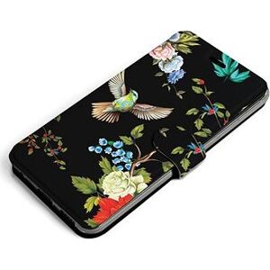 Mobiwear Flip puzdro pre Samsung Galaxy A22 5G – VD09S Vtáky a kvety