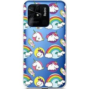 TopQ Kryt Xiaomi Redmi 10C Chunky Unicorns 76224