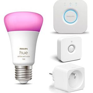 Philips HUE Bridge EÚ + Philips Hue Motion Sensor EÚ + Philips Hue 1× Smart plug BE/FR + Philips Hue