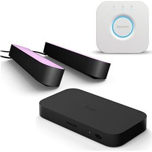 Philips Hue HDMI Sync Box EMEA + Philips HUE Bridge EÚ + COL HUE PLAY DOUBLEPK EÚ/UK black