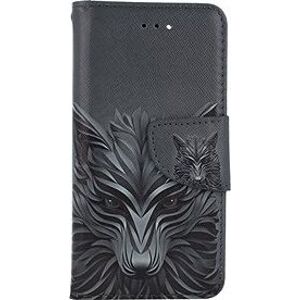 TopQ iPhone SE 2020 knižkové Vlk 49759