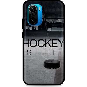 TopQ Xiaomi Poco F3 silikón Hockey Is Life 62776